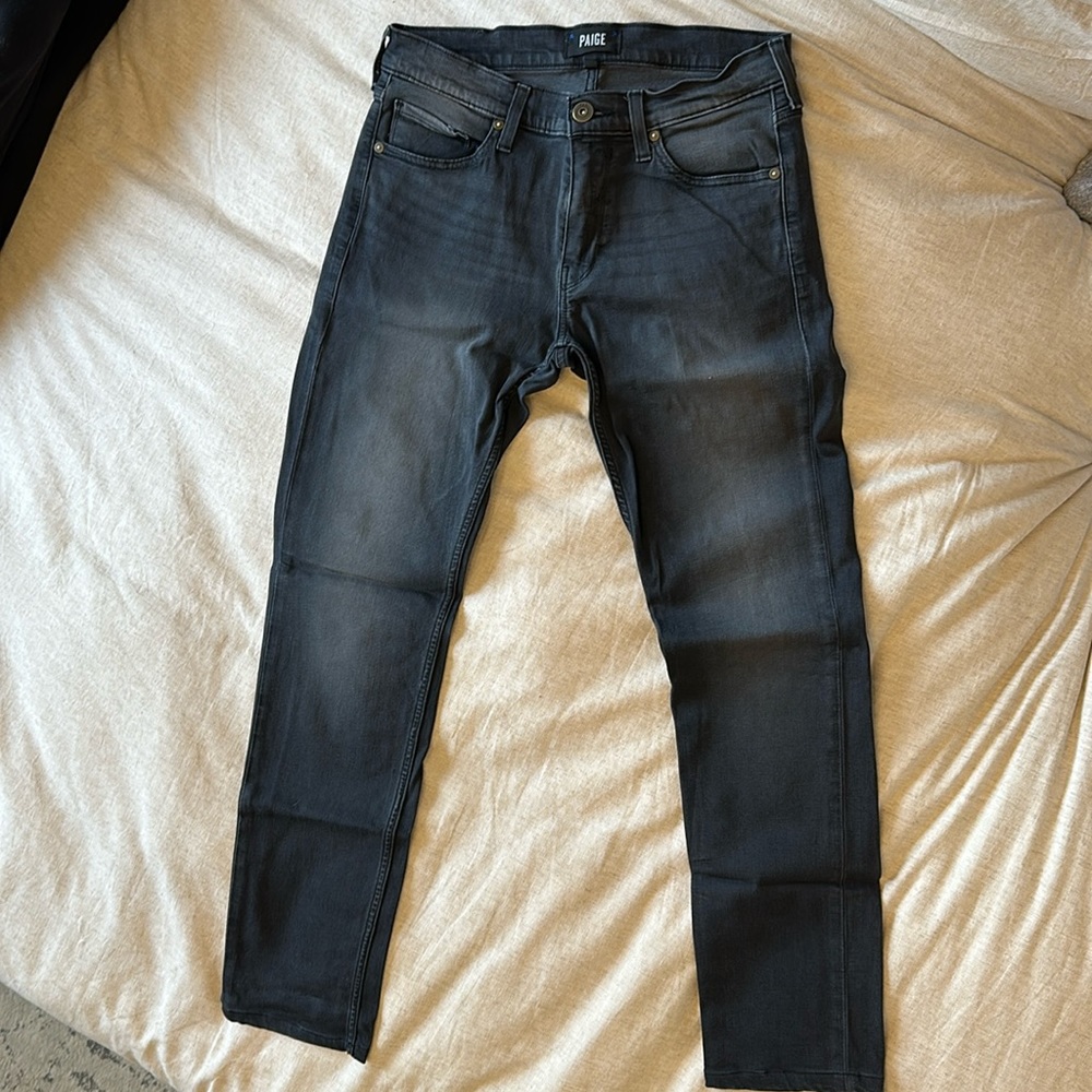 Men’s Blue PAIGE Slim Fit Jeans in 30x30